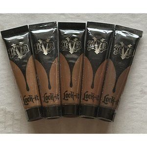 Kat Von D Lock It Foundations Lot 5 Different Travel Sizes 15 ml 74 77 78 79 80